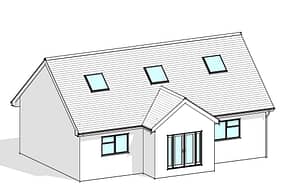 3D view of Bungalow 