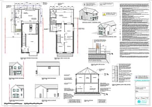 Two Storey Extension with Raft Slab